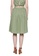SASSAFRAS green Olive Schiffli Buttoned Skirt 990C1AAE8B3772GS_2