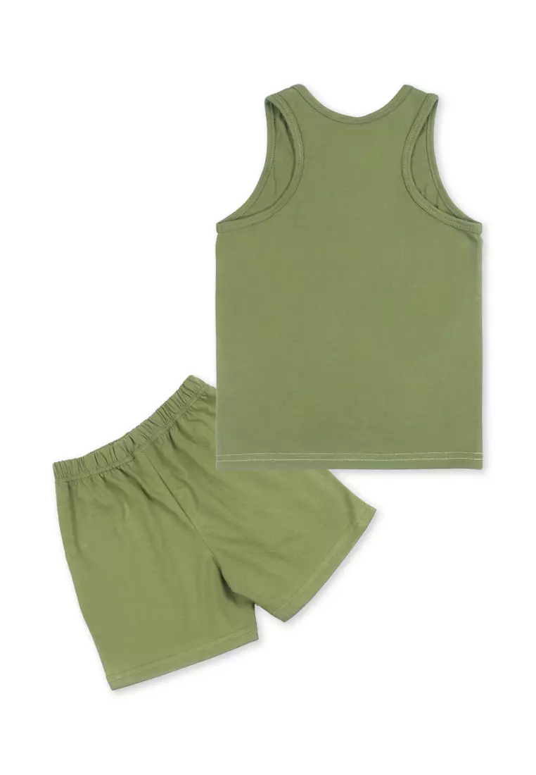 Boys Sando Combi with Short Set