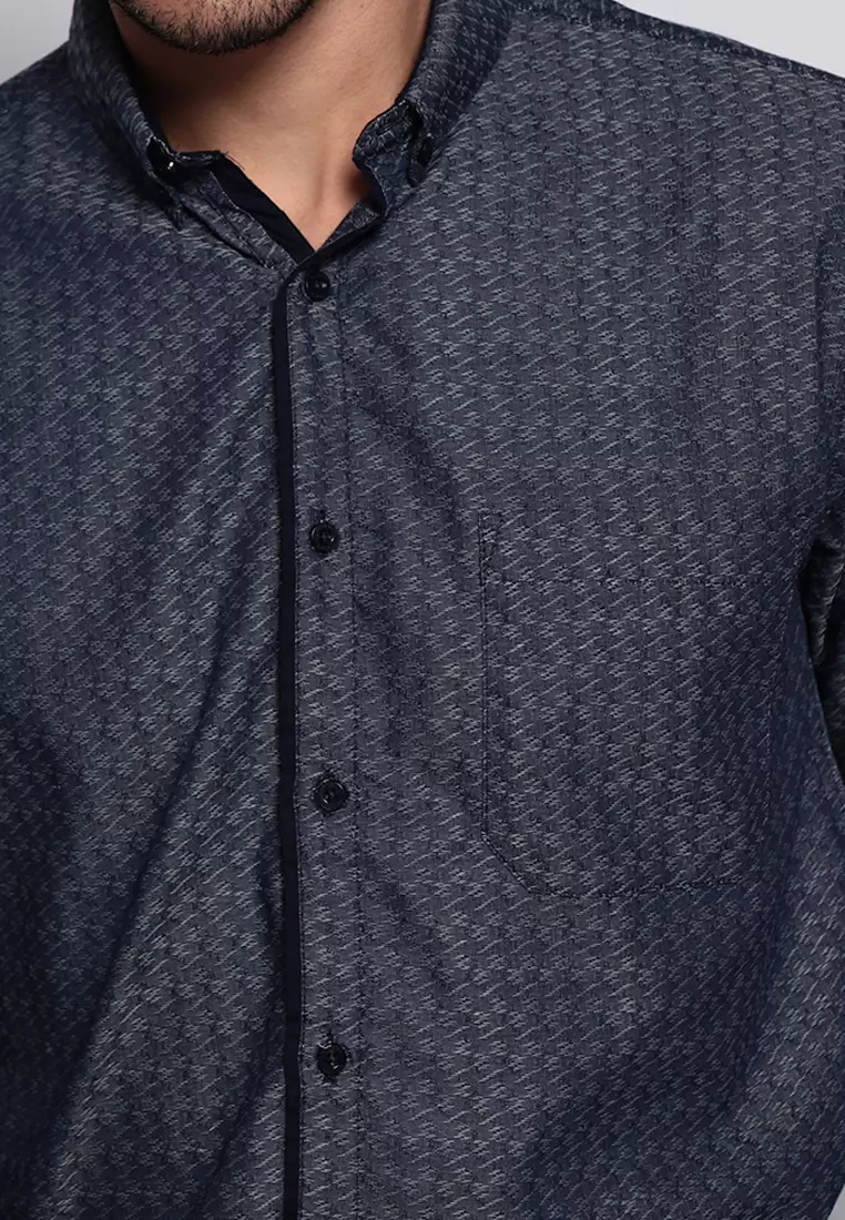 Kemeja Formal Reguler Tangan Panjang D465J22