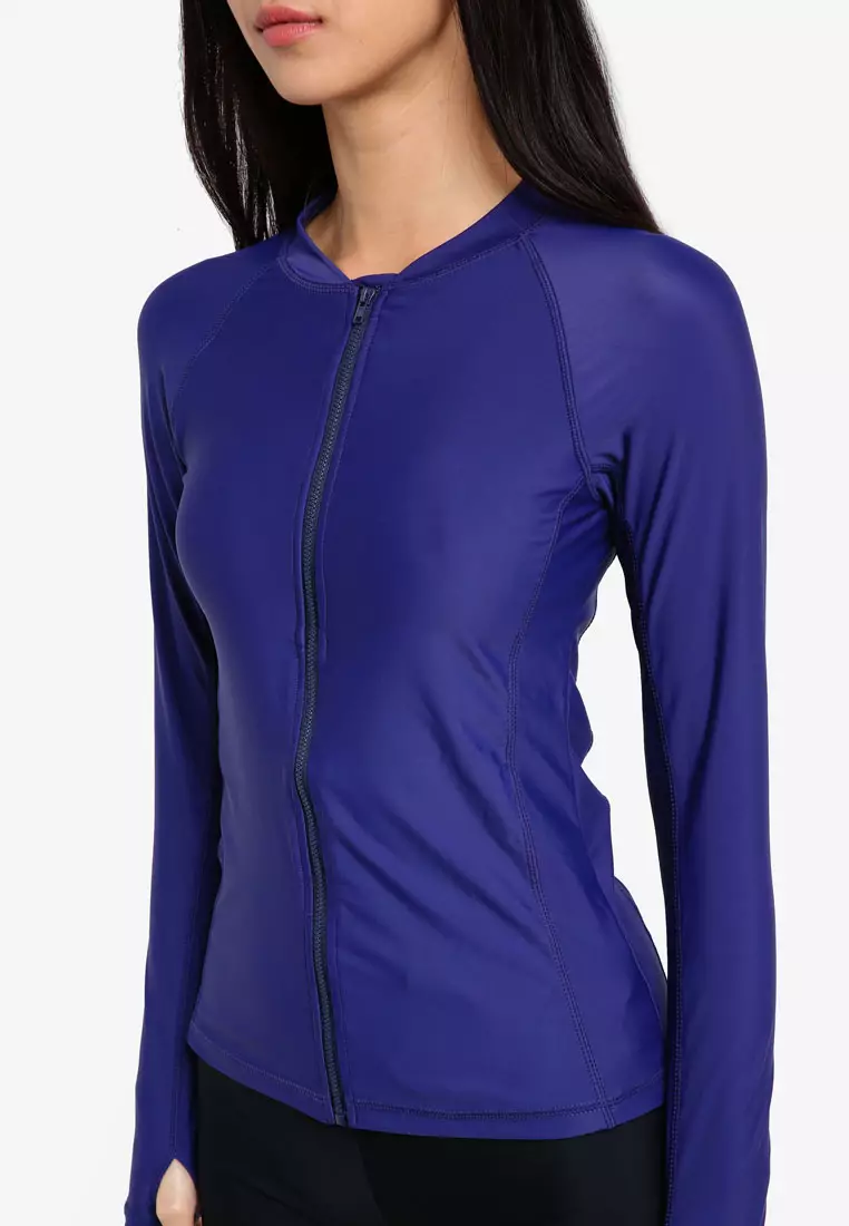 UPF 50+ Zip Front Rashguard