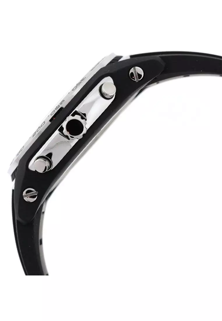 Jam Tangan Pria Seiko SNAC01 Strap Stainless Steel Hitam