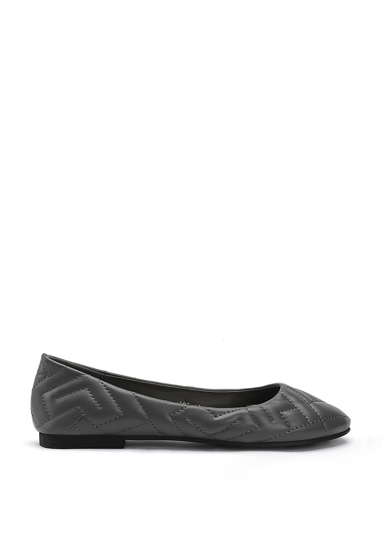 Abihail Rounded Toe Ballerinas