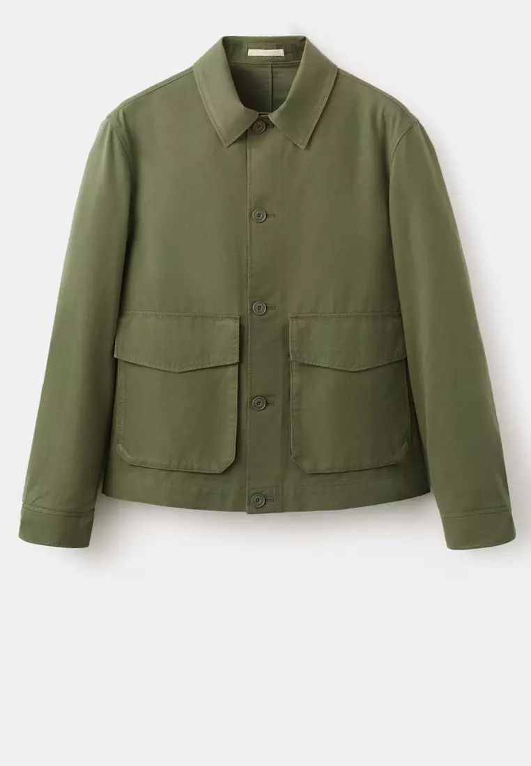 Lightweight Cotton-Lyocell Jacket