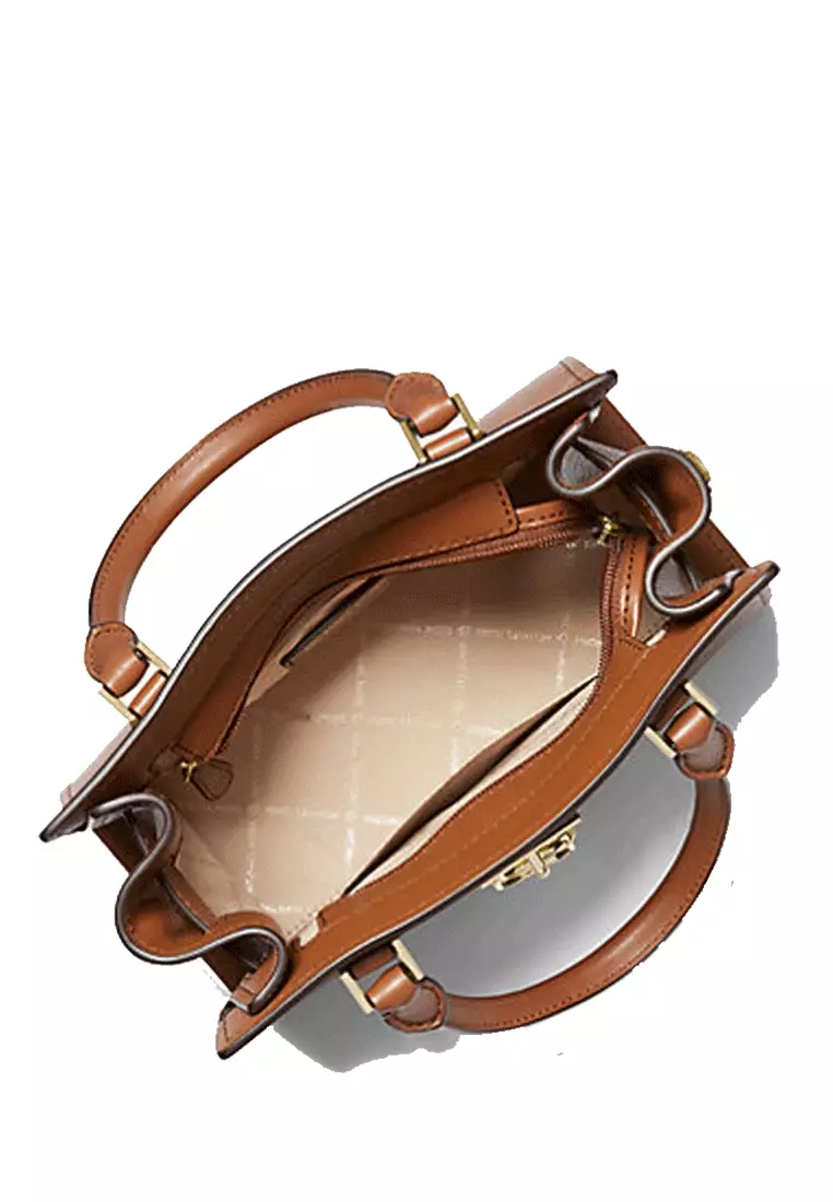 Michael Kors Hamilton Small Leather Satchel
