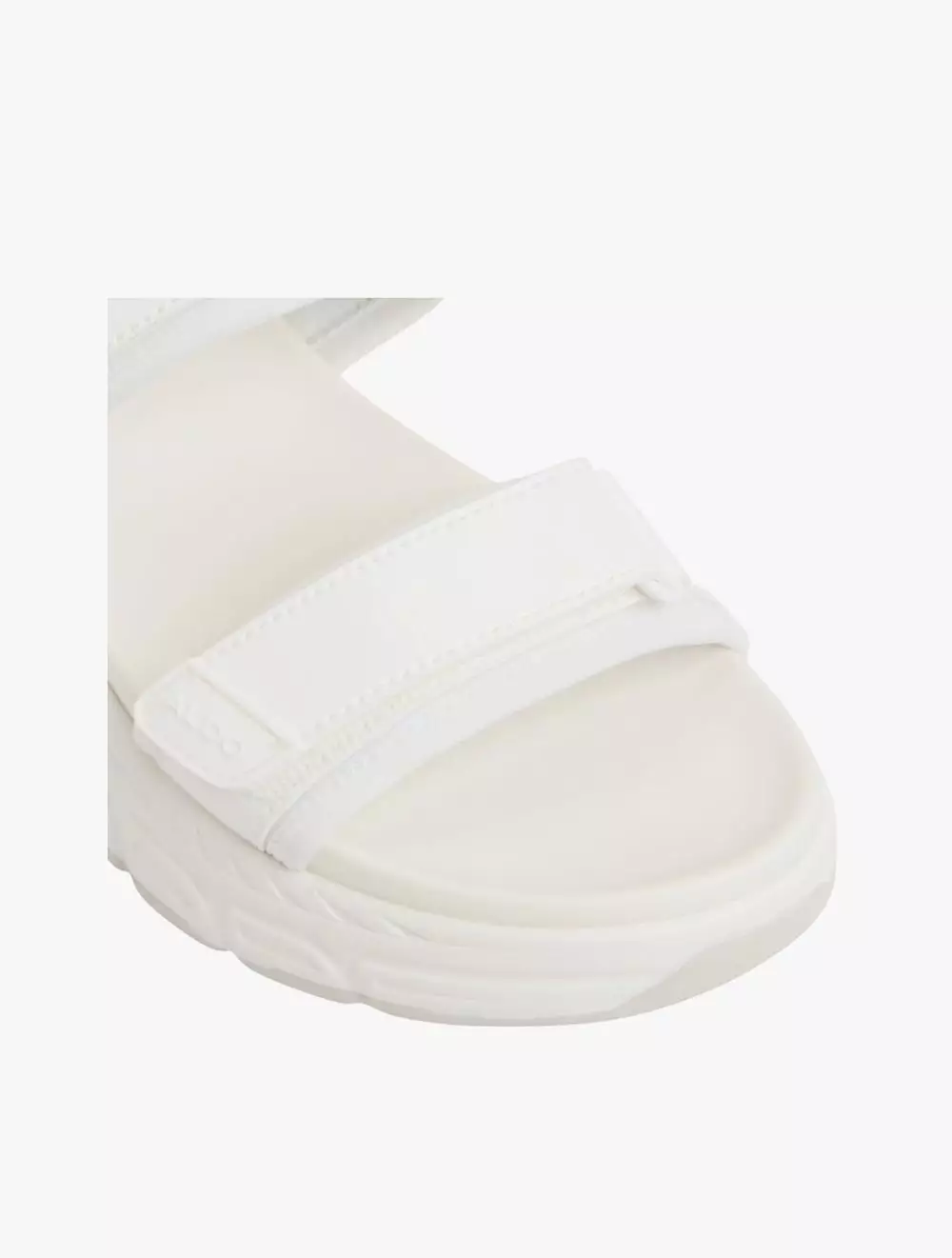 Aldo Sportysndl Wedge Sandals - White