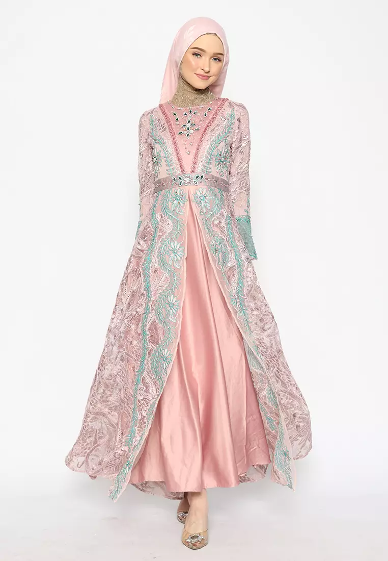 Bibiq Gamis Tile Satin