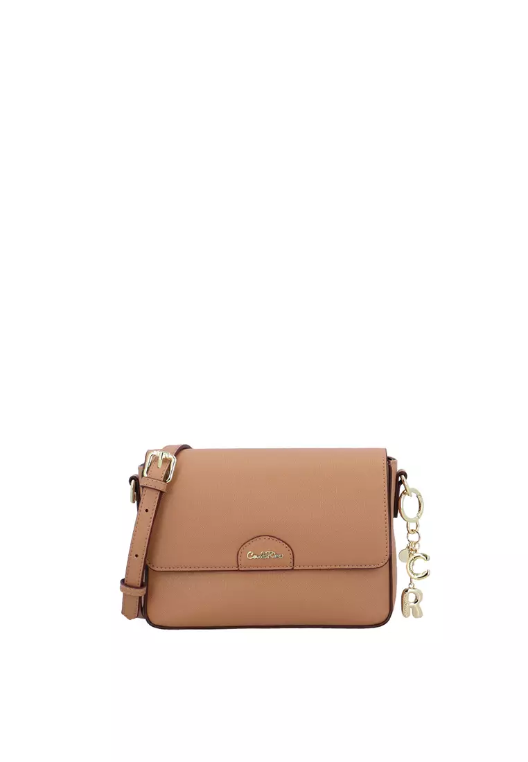 Gabbie Crossbody Bag - Dark Beige