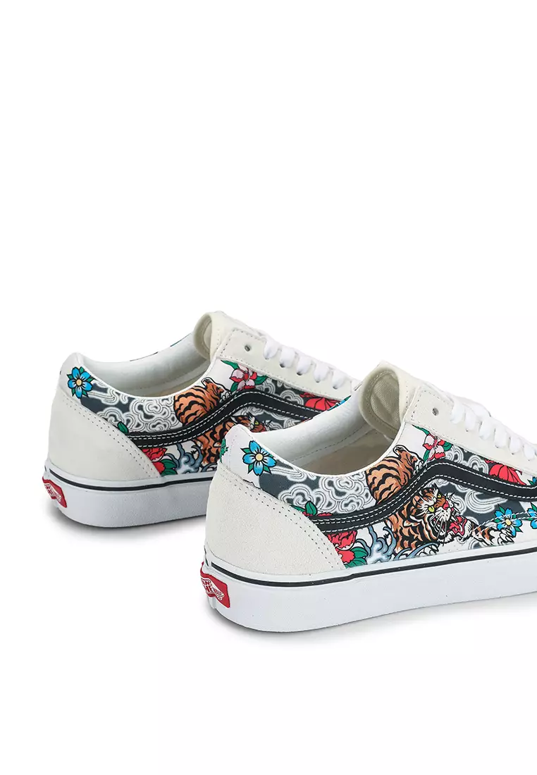 Old Skool Tiger Floral Sneakers