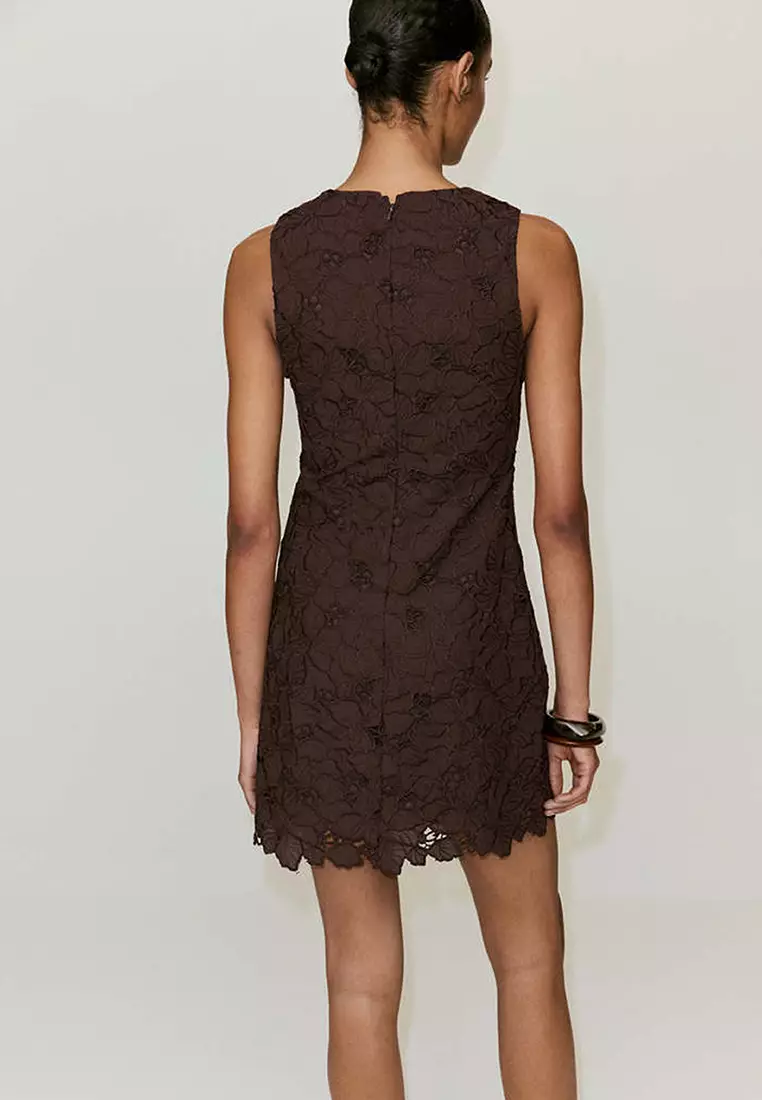 Broderie Anglaise Floral Dress