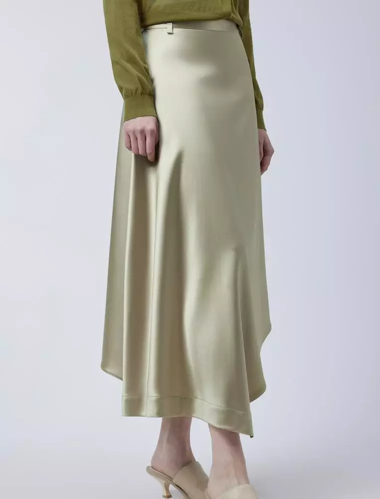 时尚潮流超长款腰裙