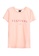 iROO pink Print With Embroidered Slogan Tee DB2A8AA83855EAGS_4