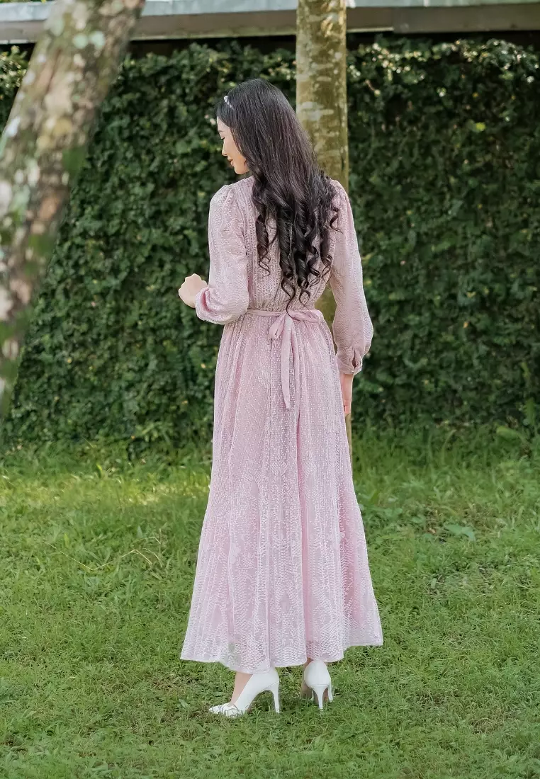 Ivanka Dress - Blush