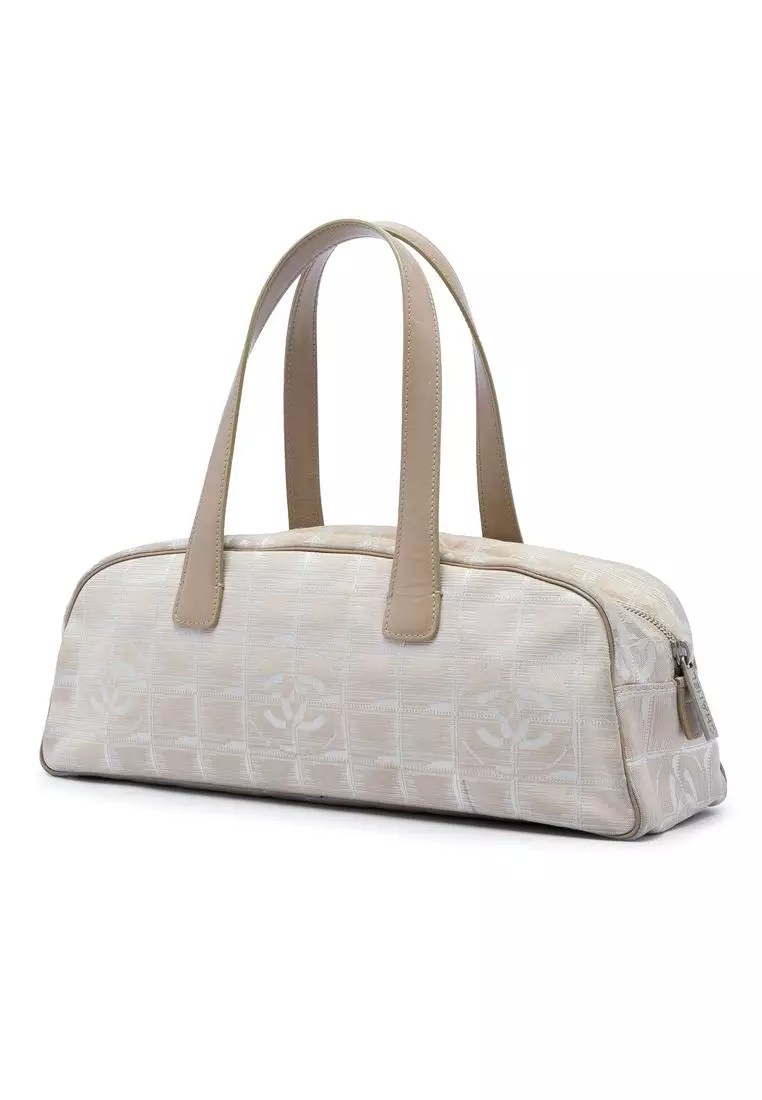 Pre-Loved Chanel New Travel Line Nylon Handbag
