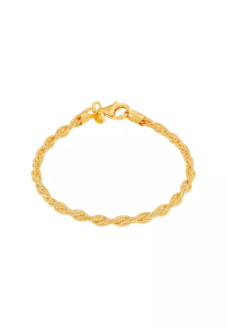 HABIB 925 Silver Bracelet 13 R T0016 6X(W)