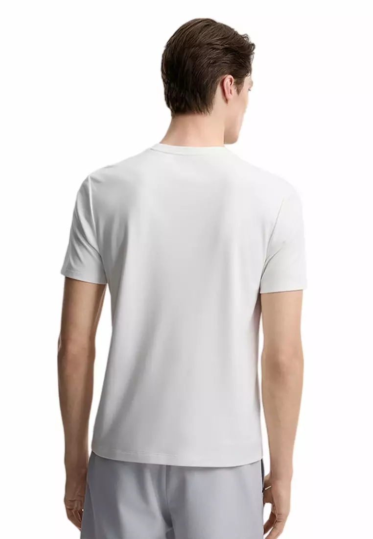 FILA CORE LIFESTYLE WHITE  Men Short Sleeves T-Shirt (Black / Blue / White)