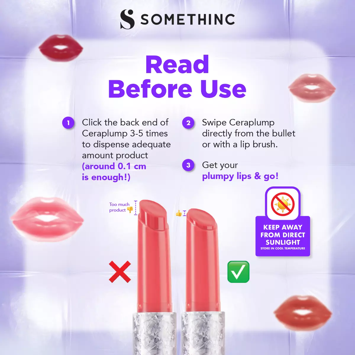 SOMETHINC Ceraplump Tinted Lip Balm SPF25 PA++++ - 03 Pecan