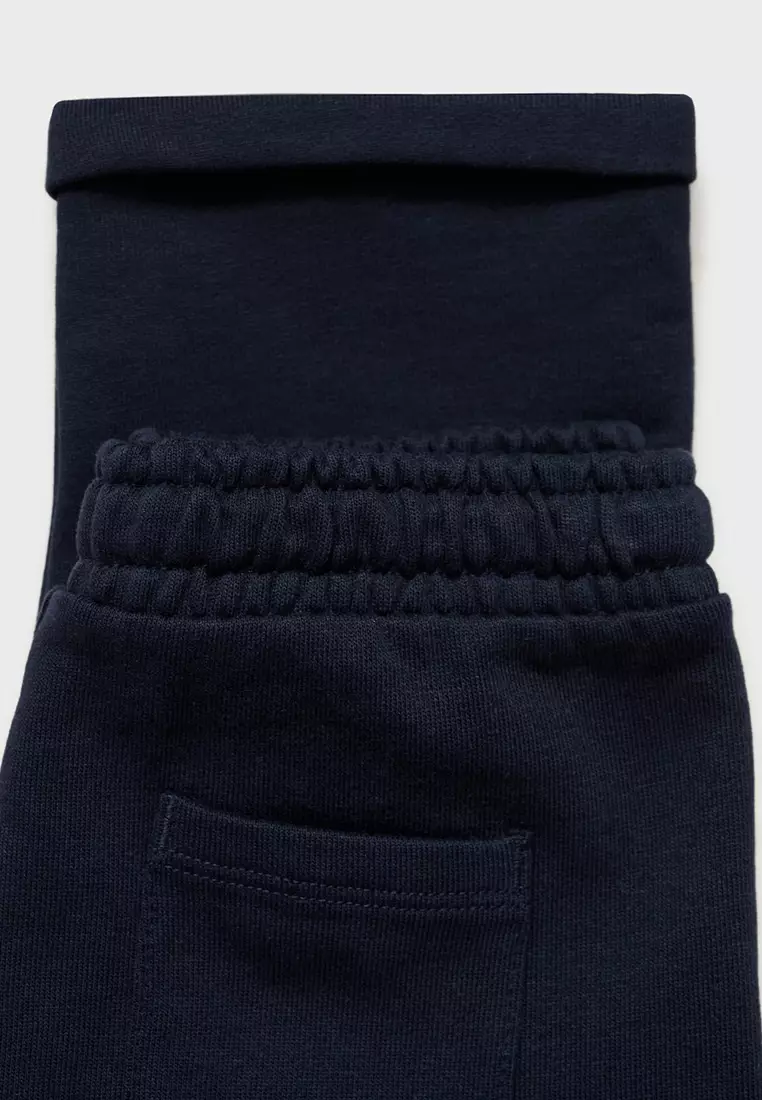 Cotton Drawstring Jogger Pants