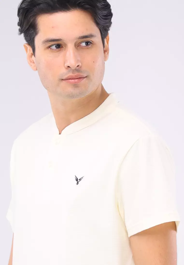 Henley Short Sleeves Comfort Fit