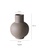 DILAS HOME Mid-Century Sculptural Gourd Bowl Jug Vase (Type B) 8AB99HL0F5F641GS_6