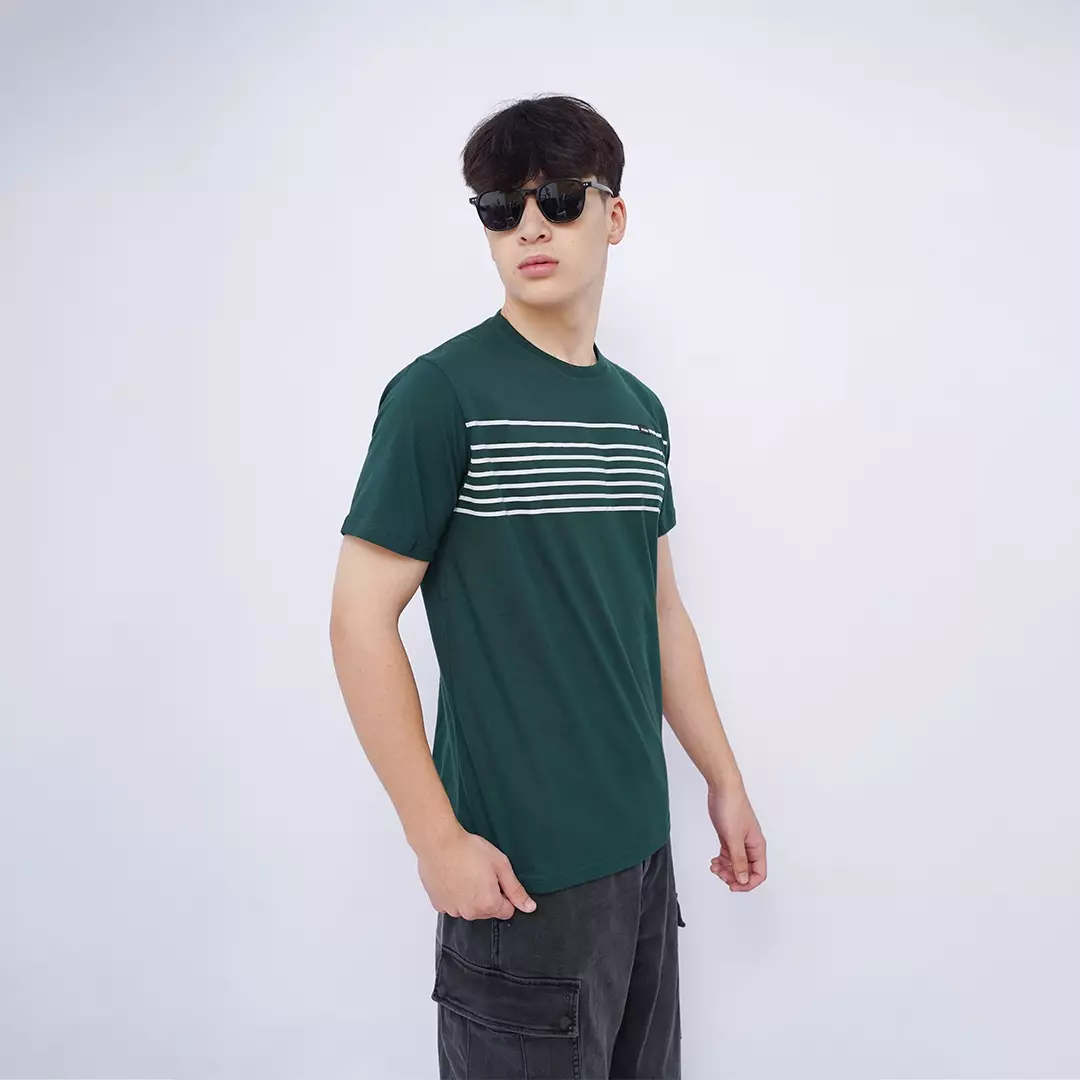 Ryusei Kaos Pria Hiroshi CMB Green