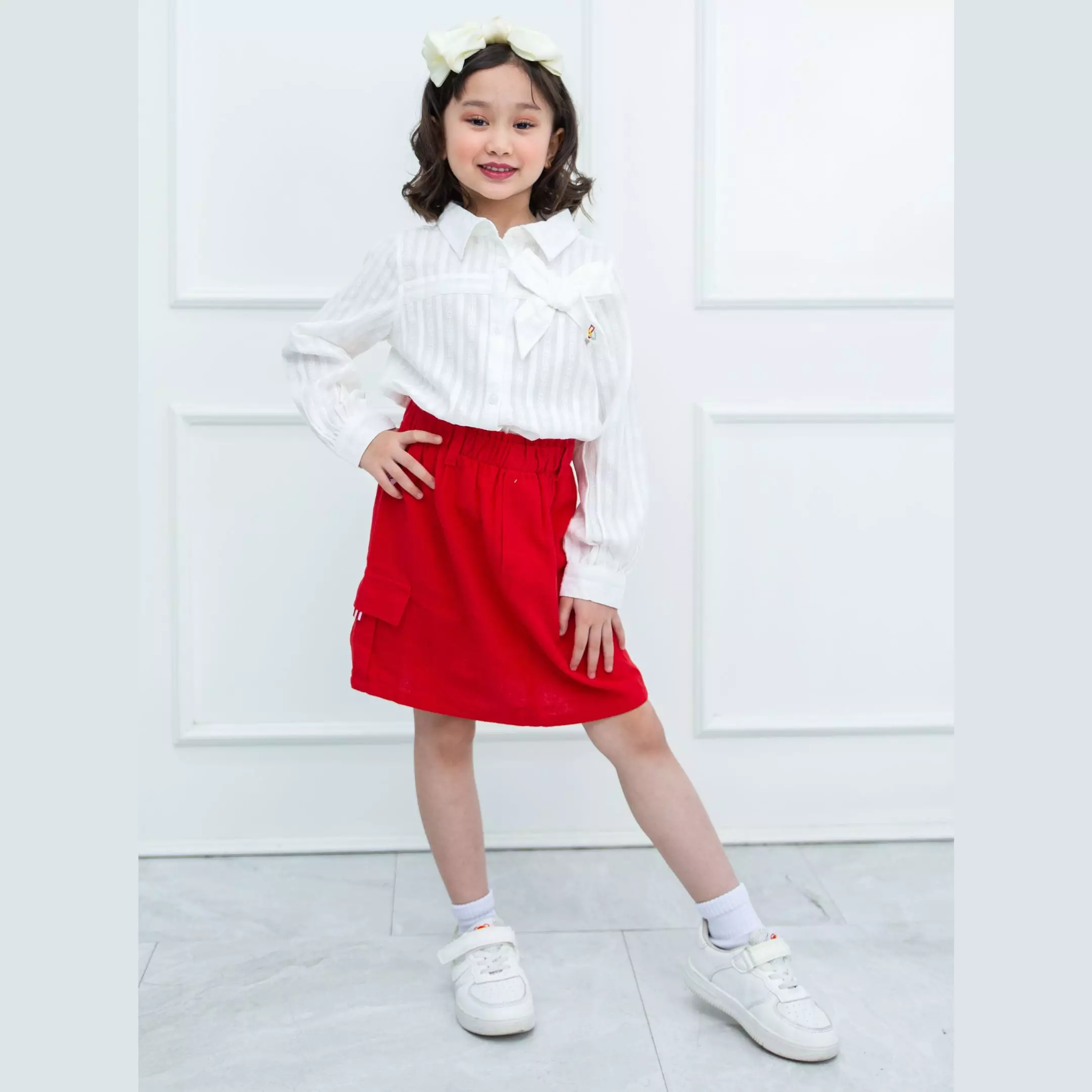 Rok Anak Merah/ Skirt Girl Red/ RJG Love It