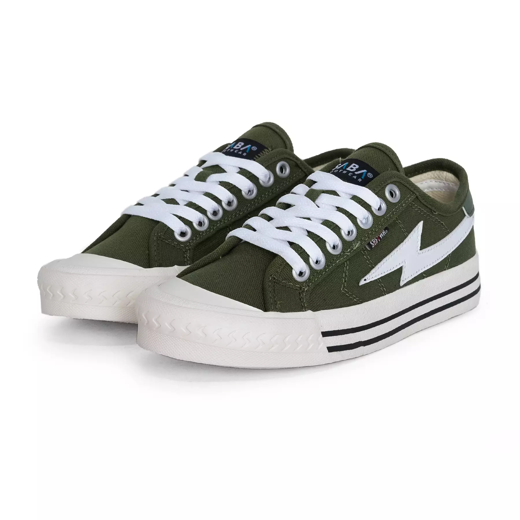 SABA Titan Olive - Sepatu Sneakers Casual Pria Wanita