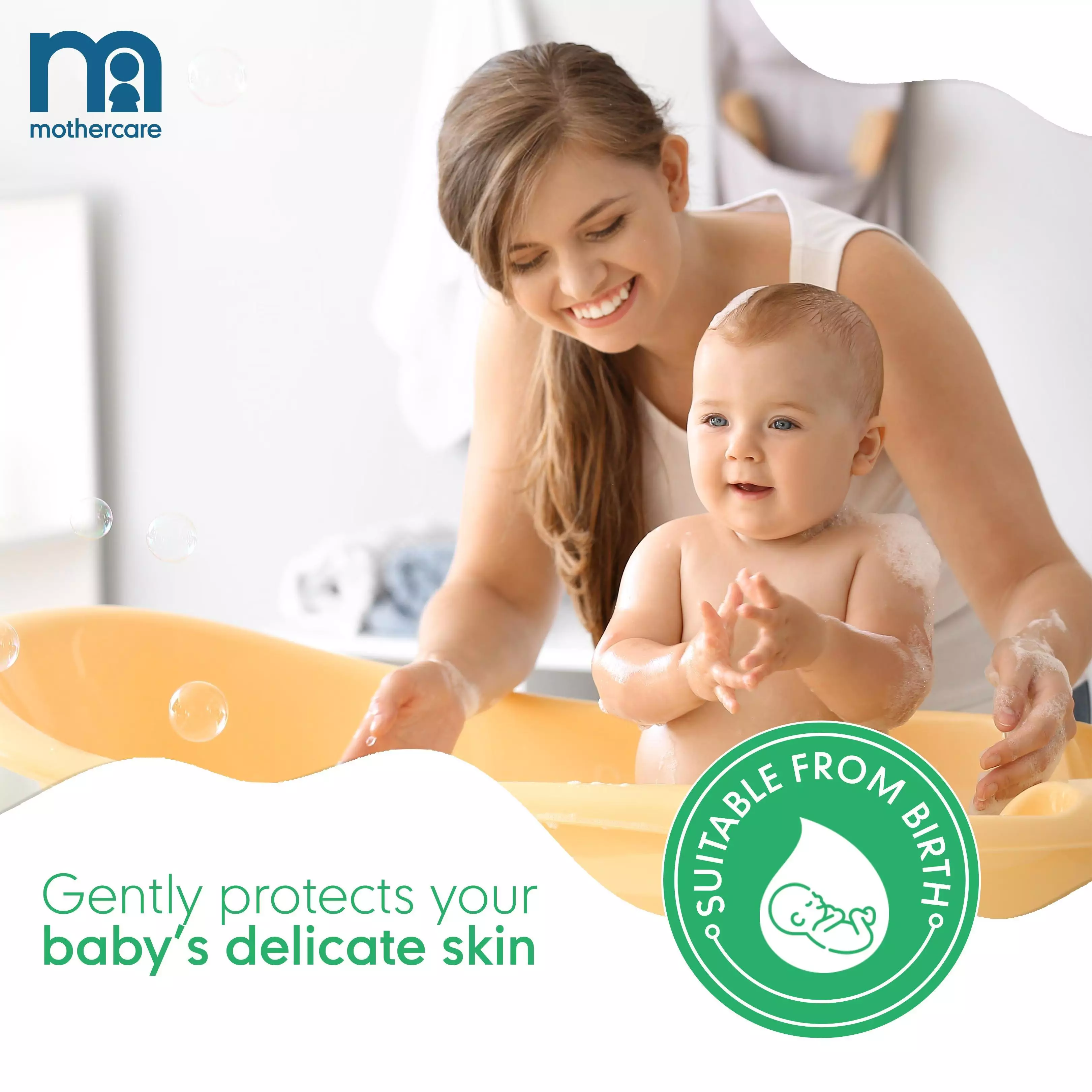 [BELI BANYAK LEBIH HEMAT] Mothercare All We Know Baby Bath Care Baby Body Wash - Shampo & Sabun Bayi