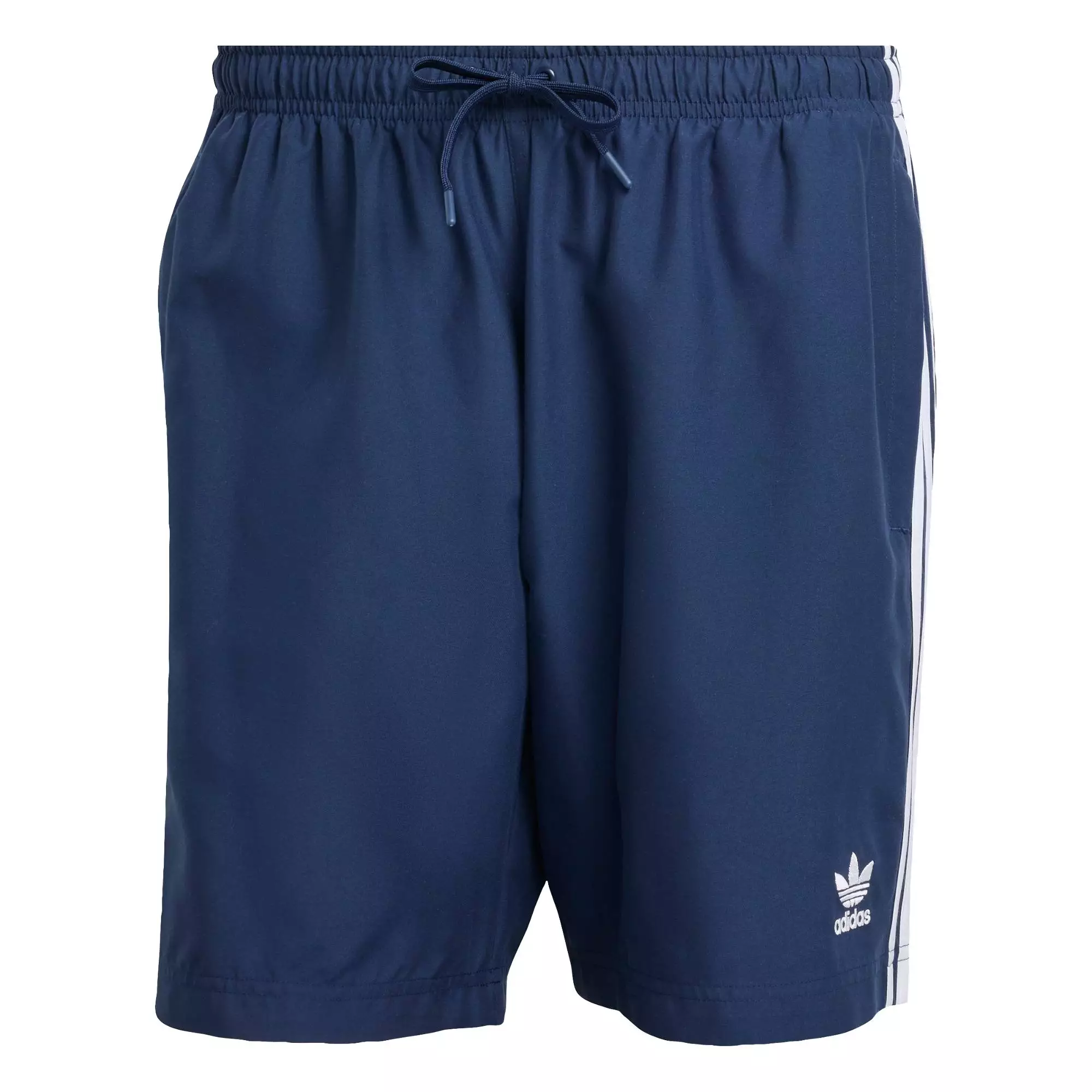 Swimming Adicolor 3-Stripes 8-Inch Swim Shorts Men Blue JX2688