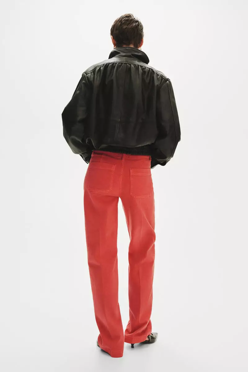 Wide High Jeans