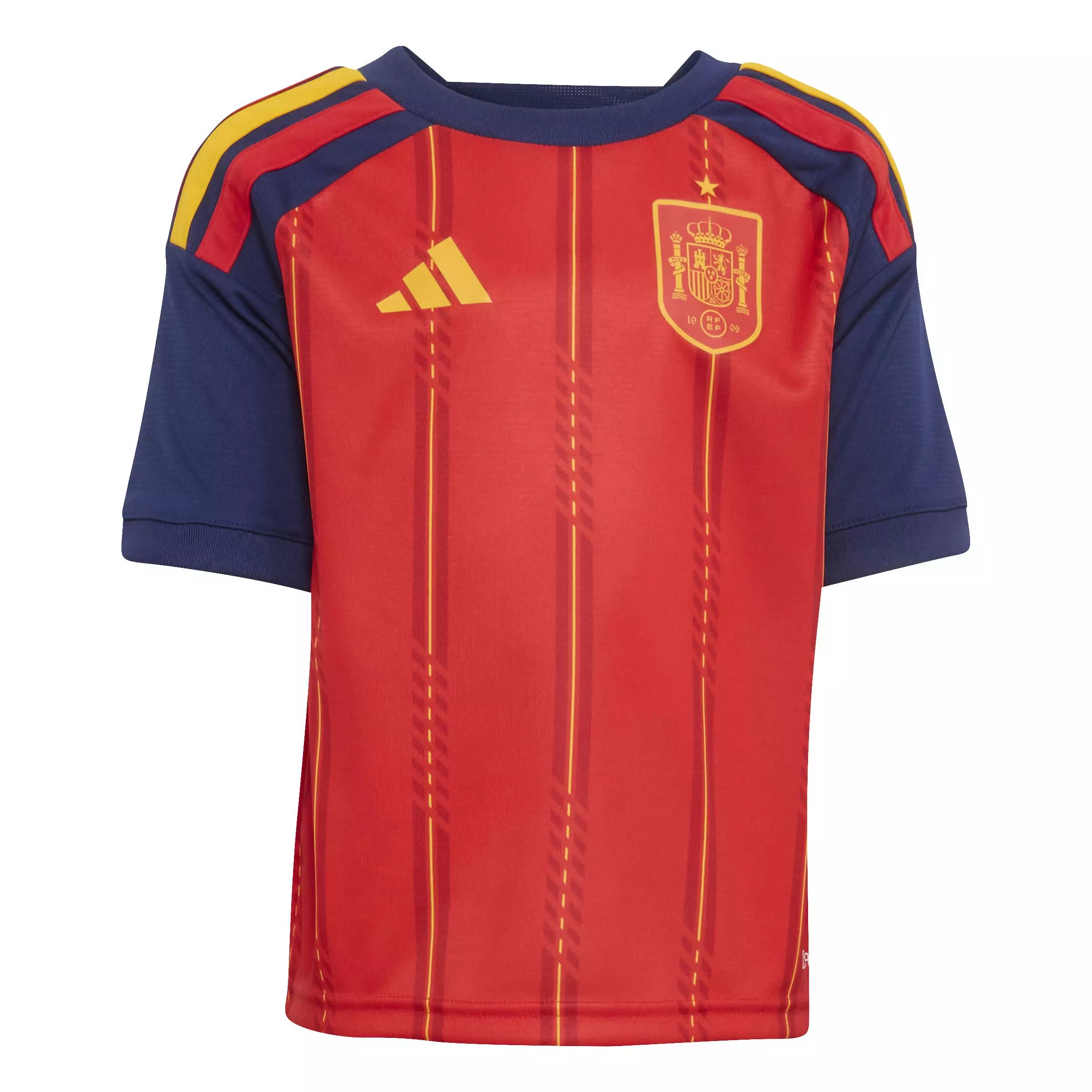 ADIDAS Spain 26 Home Kids Set JZ5773 - Set Jersey Anak (Merah)