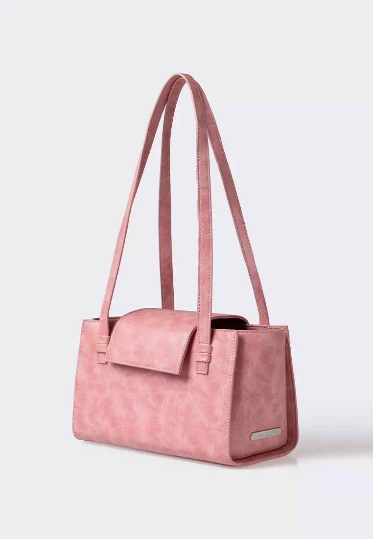 Ria Miranda Rose Pink Nina Small Box Bag