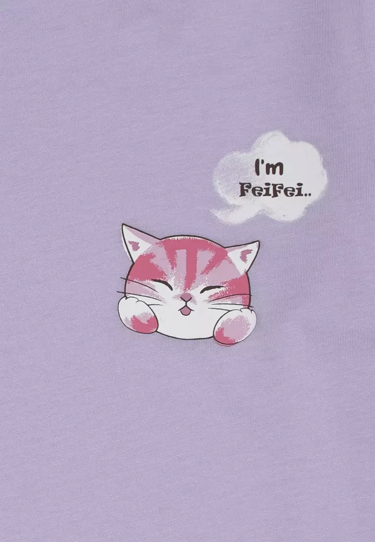 Girls' FeiFei The Cat T-Shirt