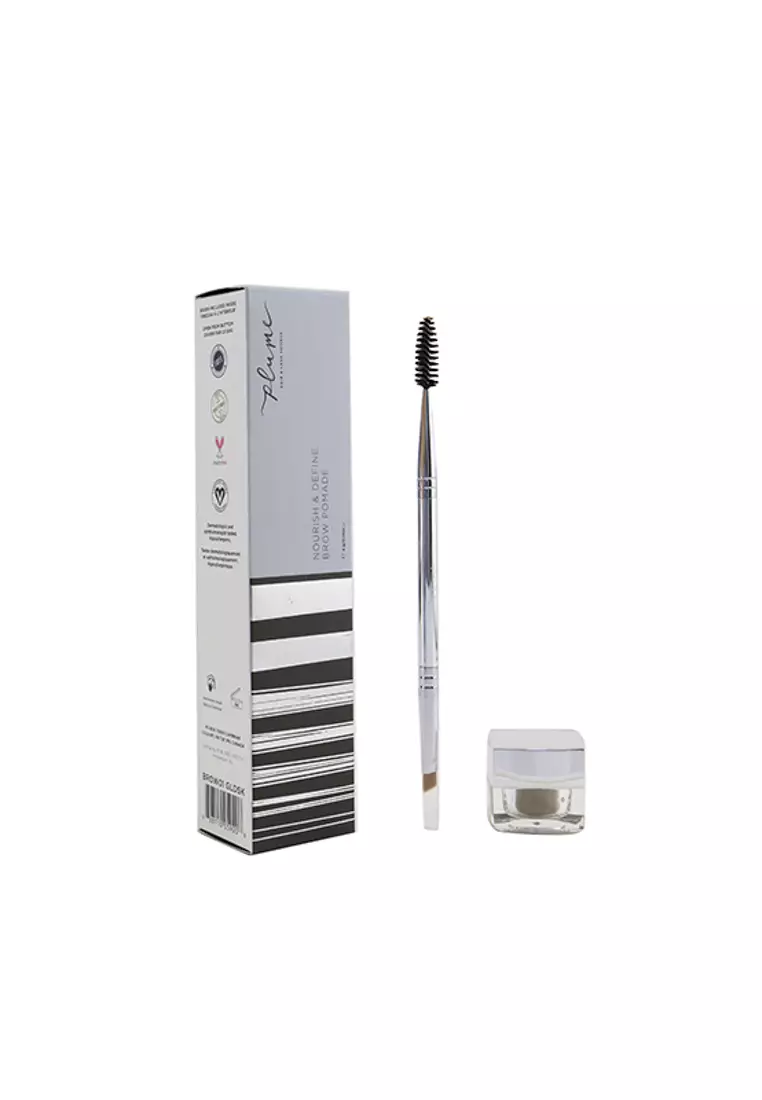 Discount on Plume Science  shoes - SKU: Plume Science - Nourish & Define Brow Pomade (With Dual Ended Brush) - # Golden Silk 4g/0.14oz