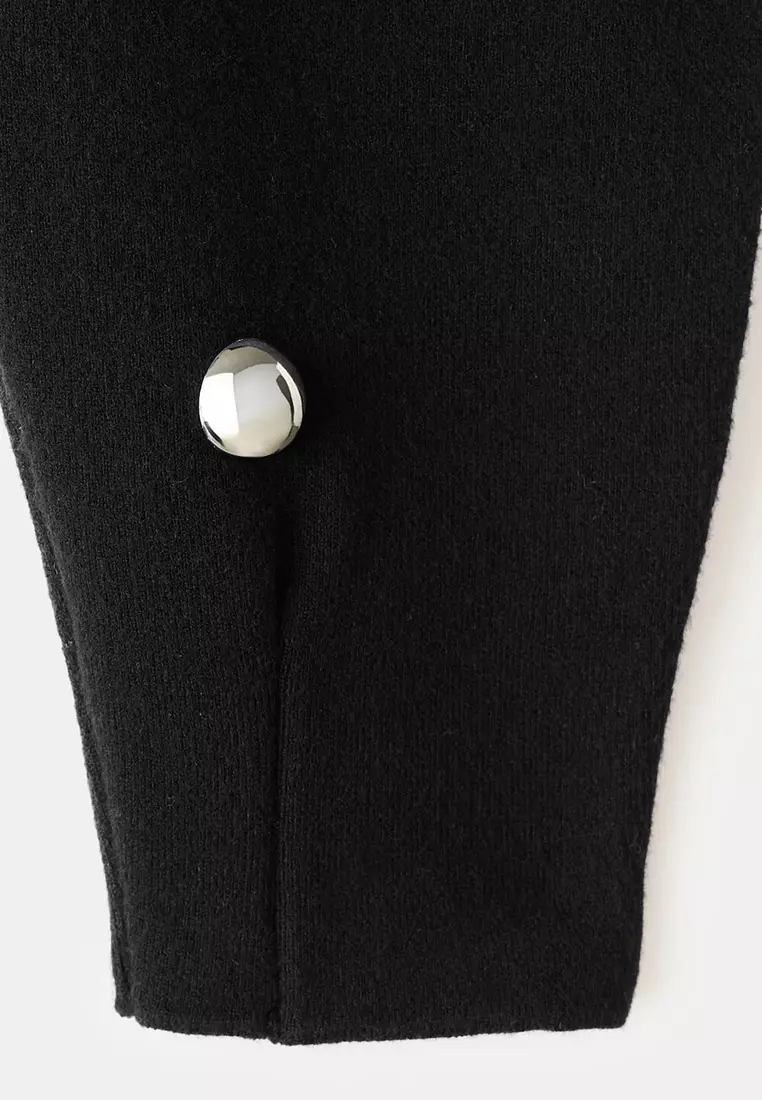 Perkins-Neck Sweater With Spheres