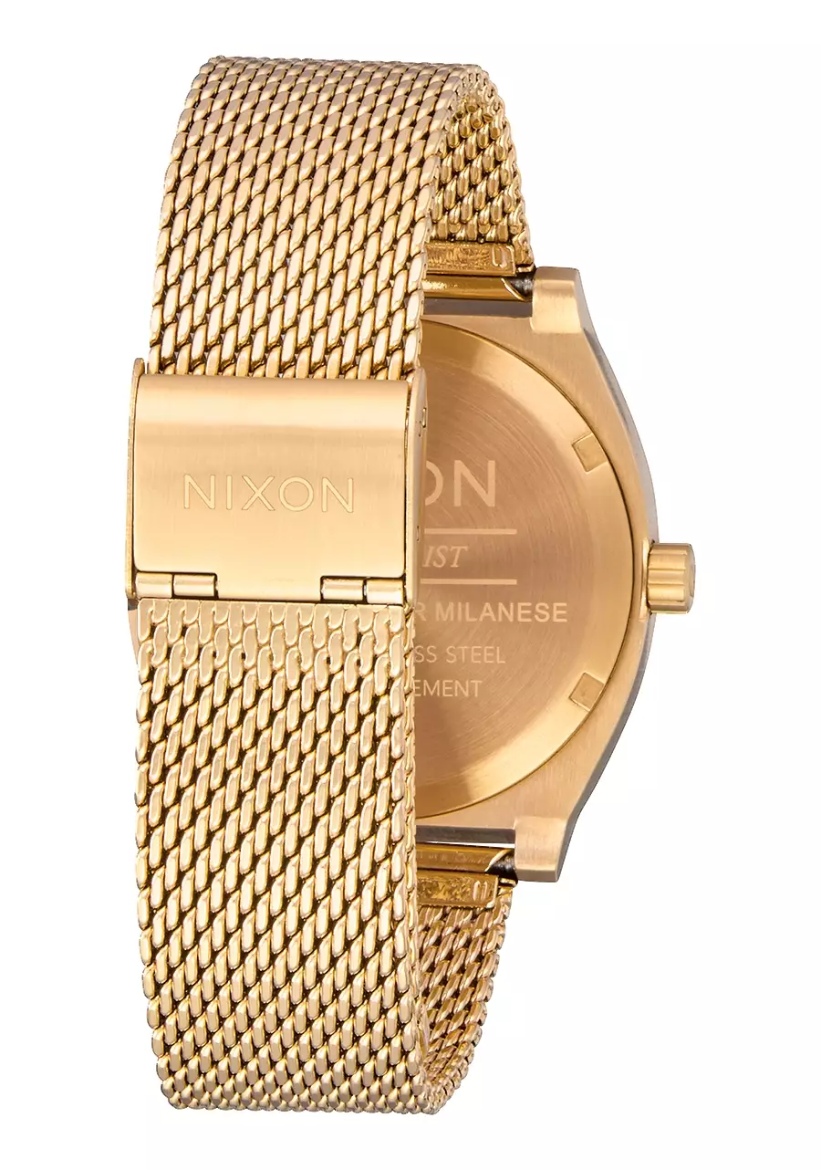 TIME TELLER MILANESE ALL GOLD