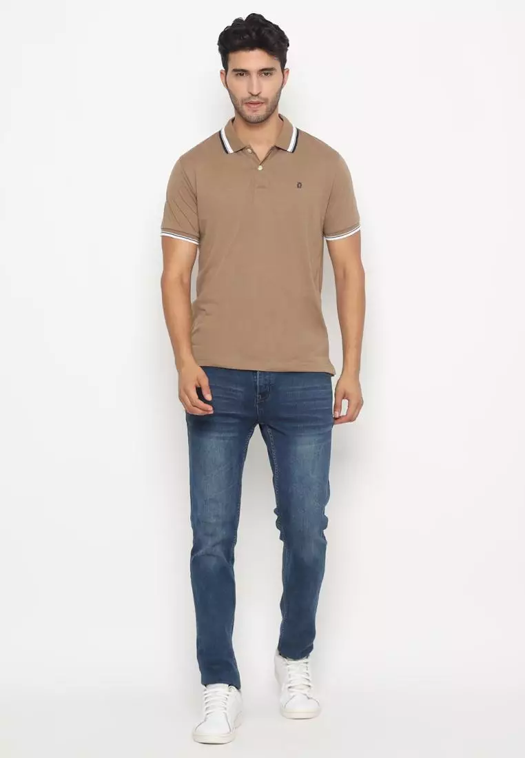 MATSUDA Kaos Polo Shirt Pria Kerah Aioi