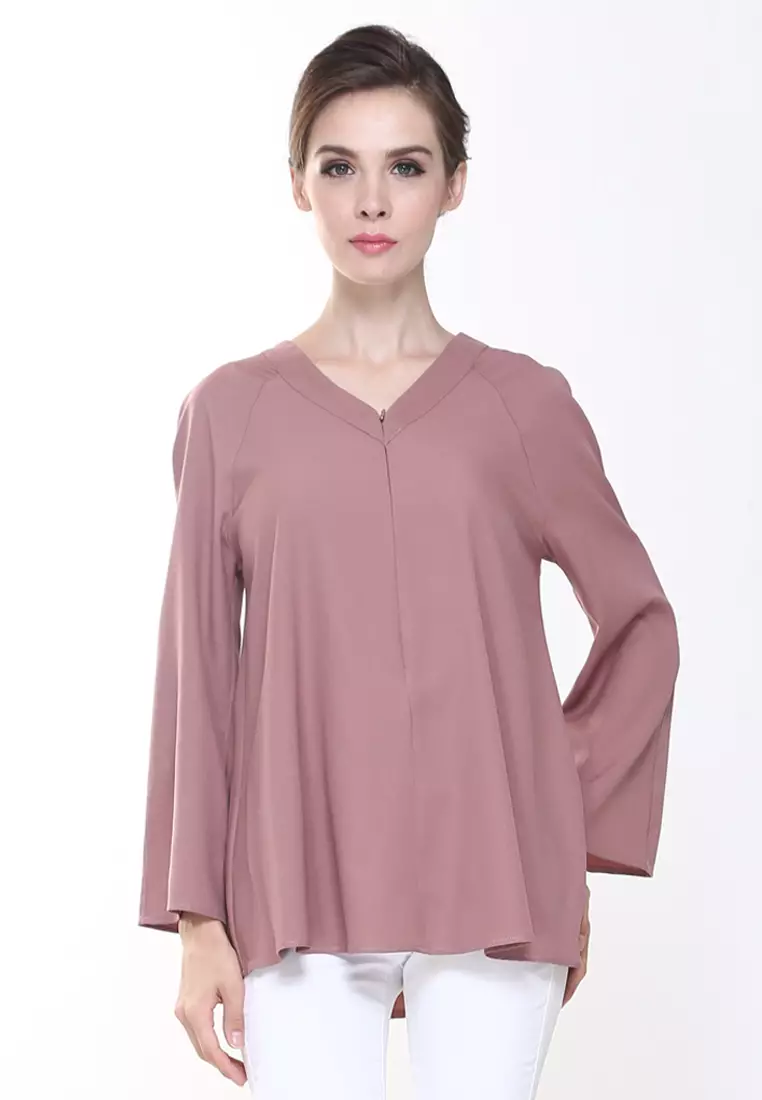 Vivi Top in Dusty Pink