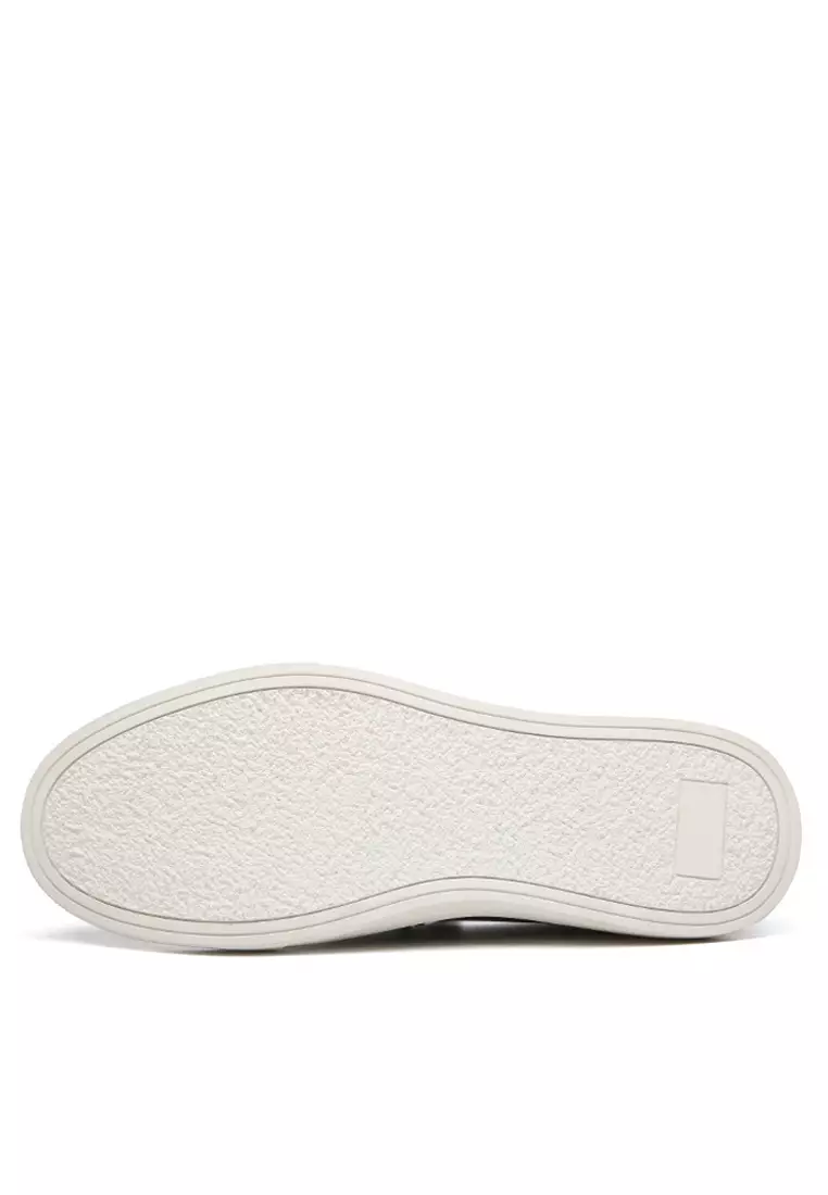 Texture Synthetic Leather Buckle Loafers WZWH-S22