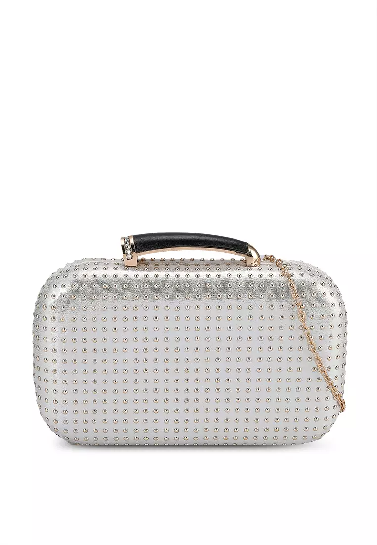 Silver on sale clutches online