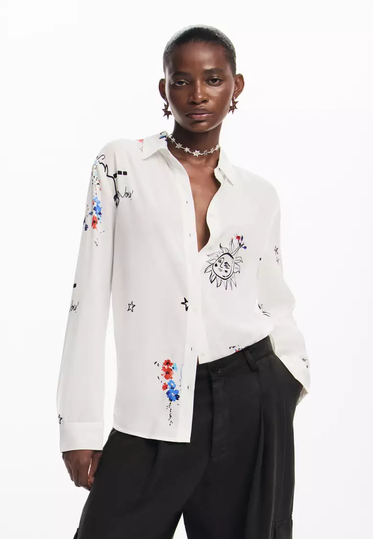 Desigual Woman Printed shirt.