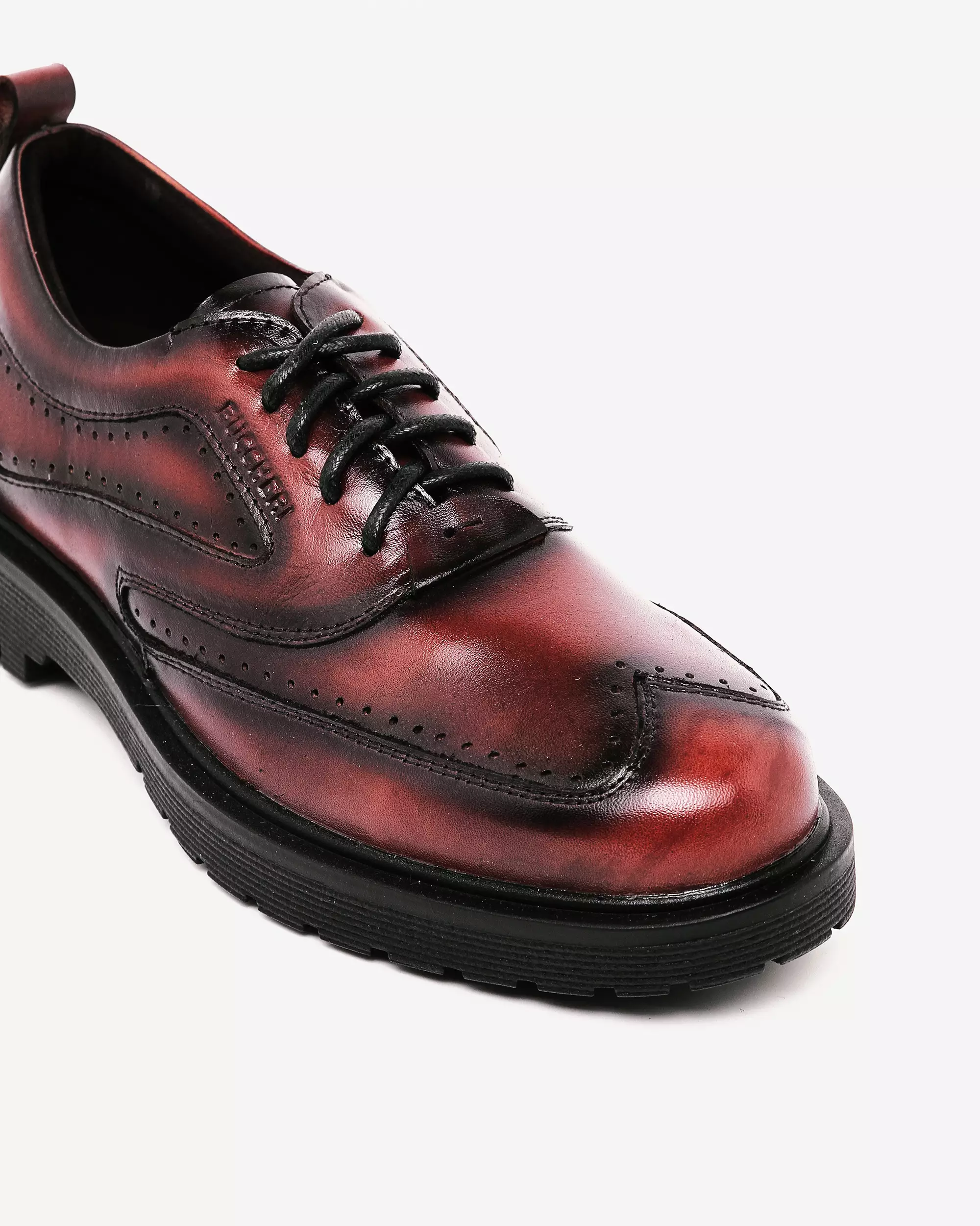 Buccheri Kyros Lace Ups Men Maroon