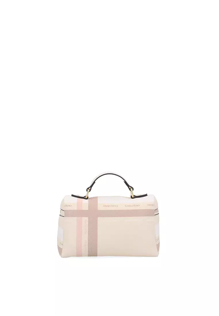 Matrix Series Box Bag - Beige