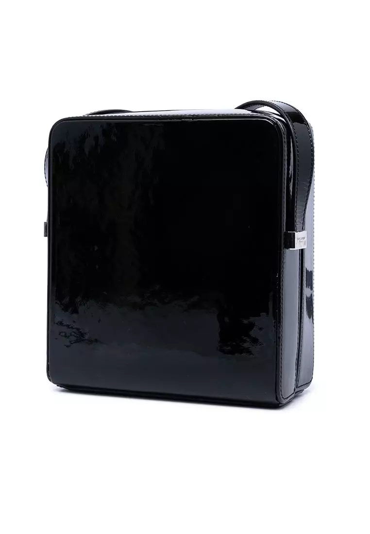 Pre-Loved Saint Laurent Patent Camera Bag