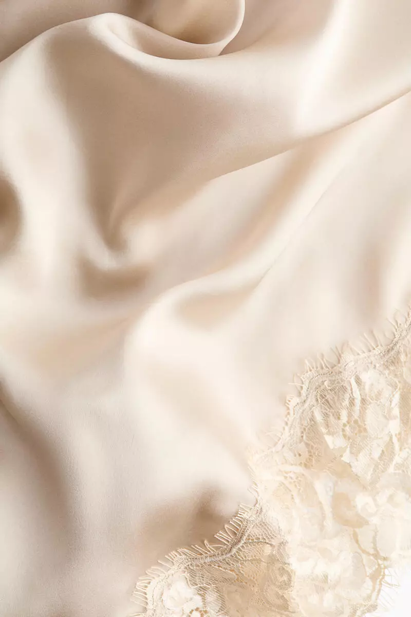 Satin halterneck dress