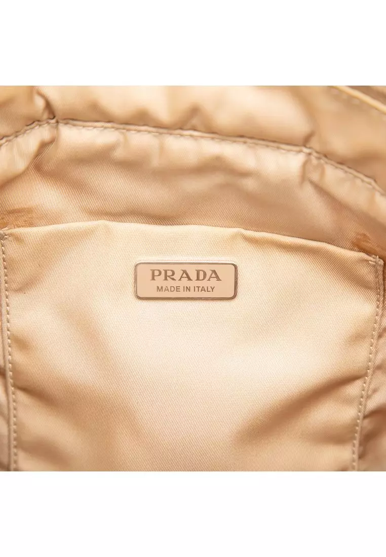 Pre-Loved Prada Tessuto Gaufre Satchel