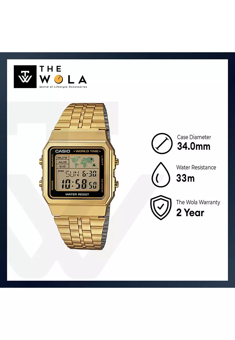 Casio a500wga outlet