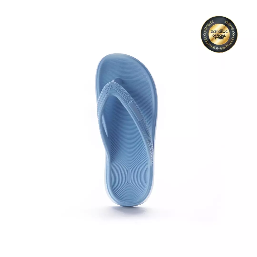 ZANDILAC - SANDAL WANITA DEWASA CH210323WD BIRU LAUT sandal jepit empuk full karet