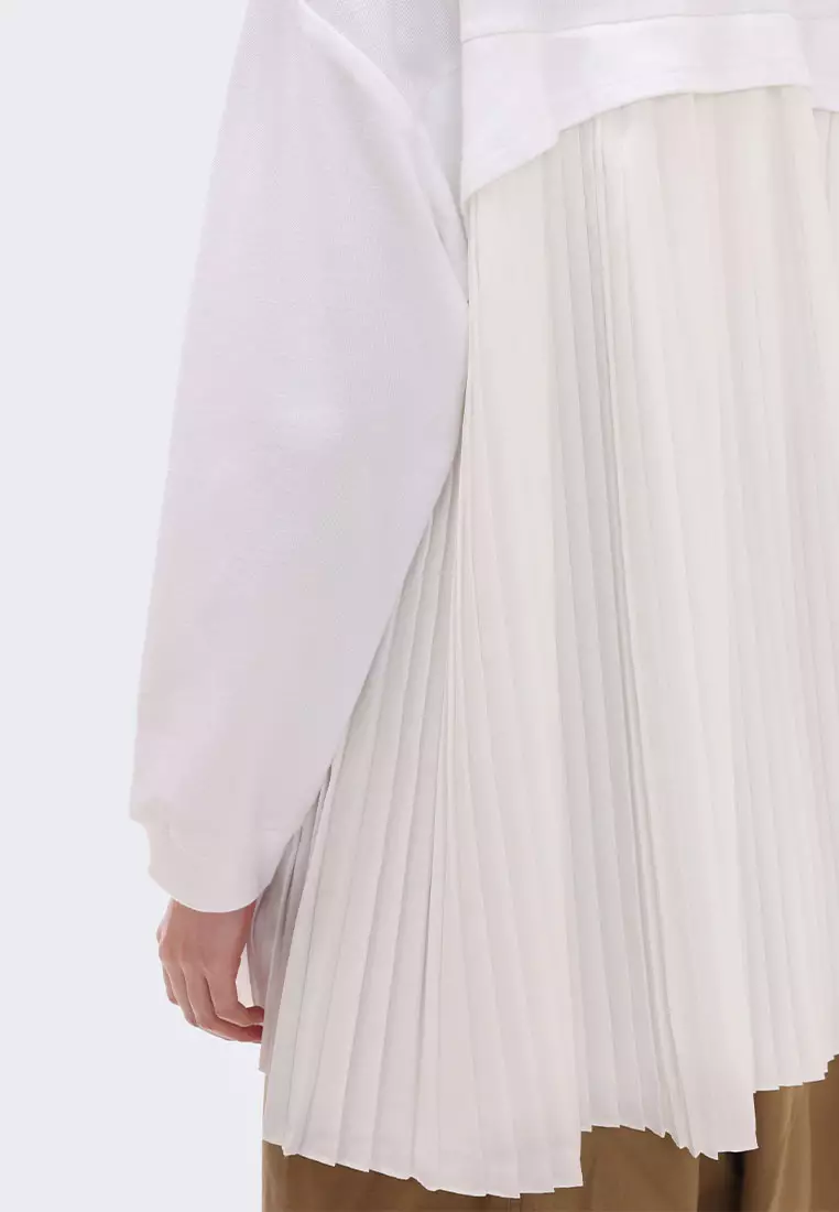 Ria Miranda White Guilin Top