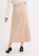 Gene Martino beige Callie High Waist Skirt 8B1C9AAA823343GS_4