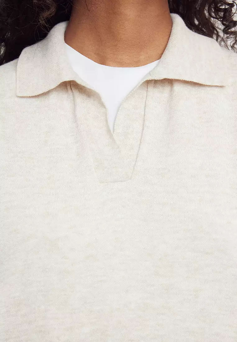 Stone Long Knitwear Sweater Dress Tctaw25Uv00007